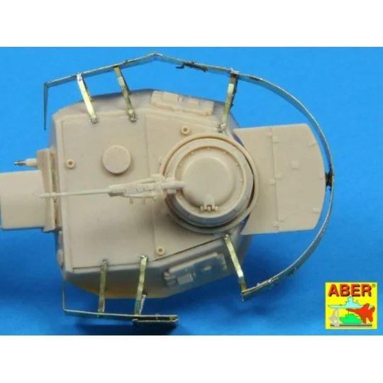 Turret skirts for Pz IV, 1/72 - Aber Models 72 A06