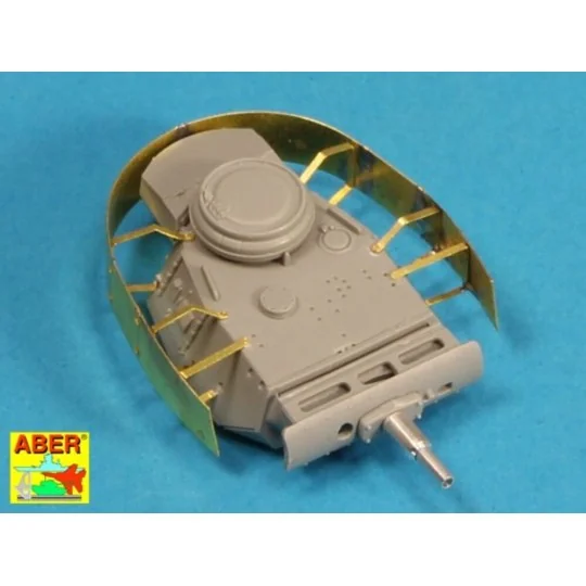 Turret skirts for PzKpfw III, 1/72 - Aber Models 72 A10