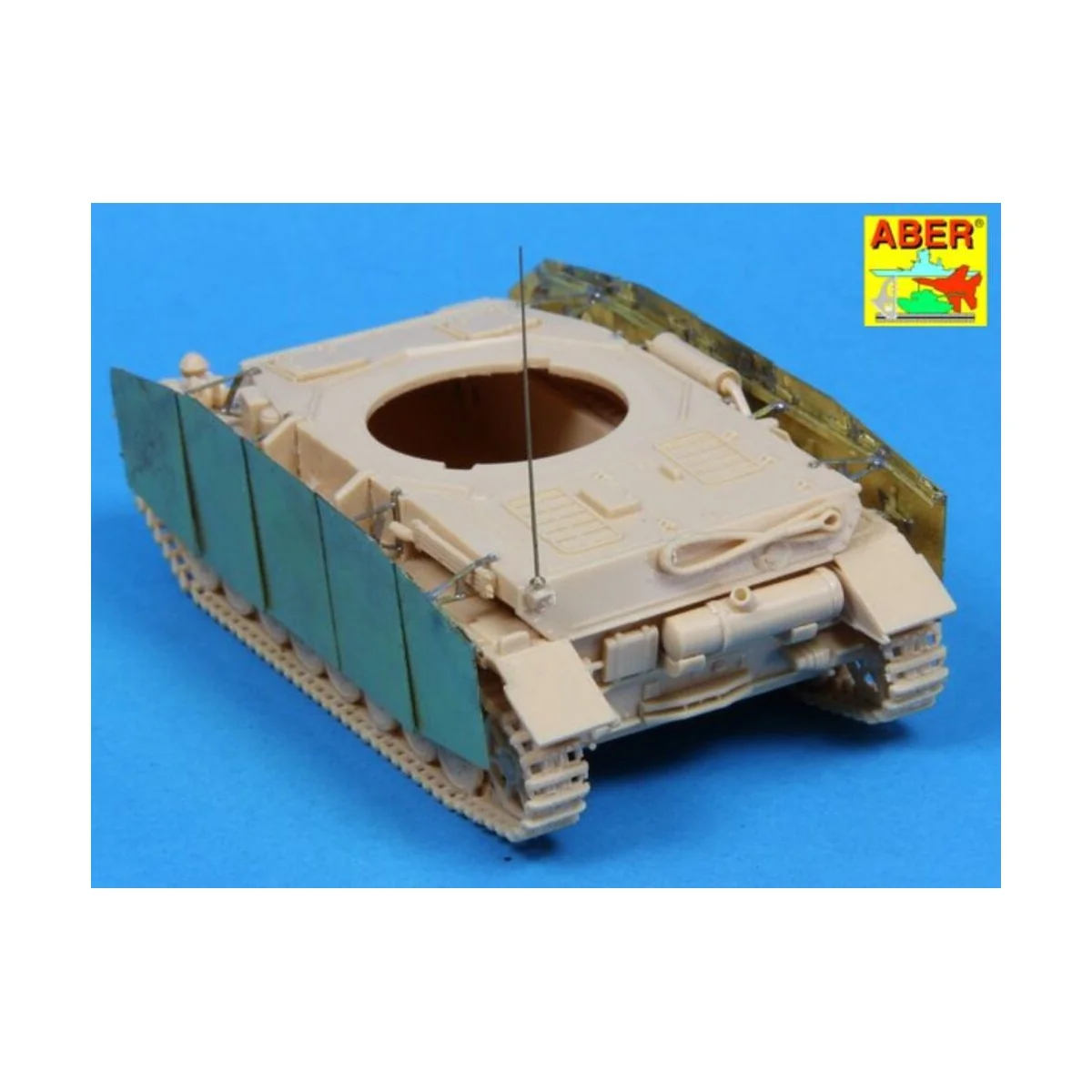 Side skirts for Pz IV H, 1/72 - Aber Models 72 A05