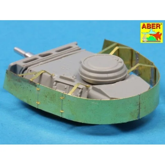 Turret skirts for PzKpfw III, 1/72 - Aber Models 72 A10