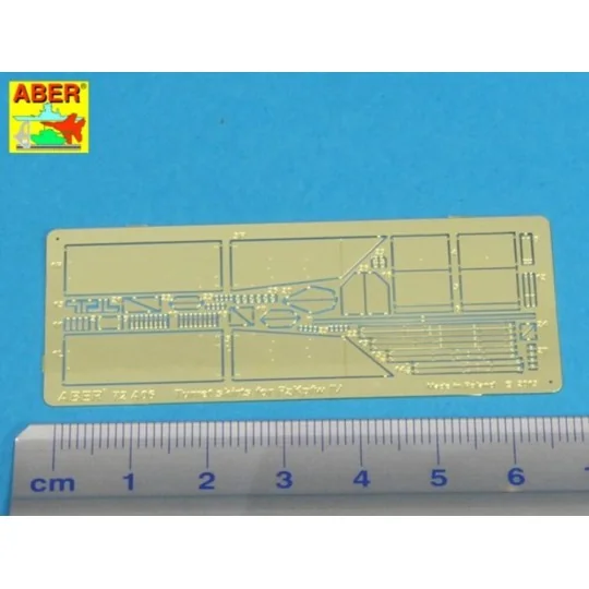 Turret skirts for Pz IV, 1/72 - Aber Models 72 A06