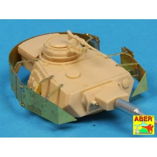 Turret skirts for Pz IV, 1/72 - Aber Models 72 A06