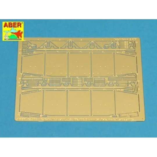 Side skirts for Pz IV H, 1/72 - Aber Models 72 A05
