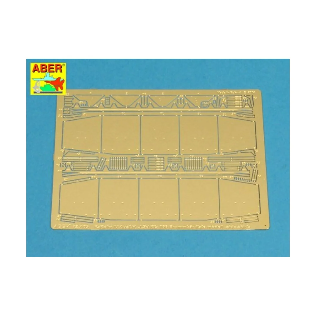 Side skirts for Pz IV H, 1/72 - Aber Models 72 A05