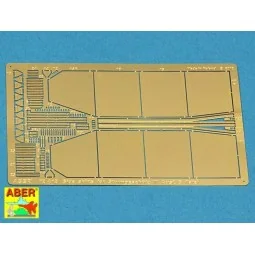 Side skirts for Stug. III (Late), 1/72 - Aber Models 72 A12