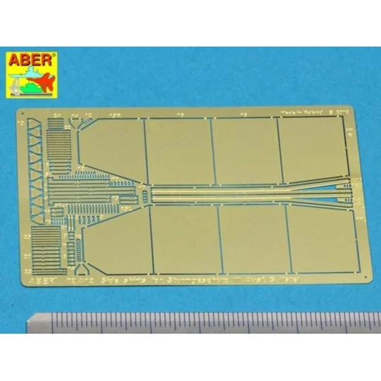Side skirts for Stug. III (Late), 1/72 - Aber Models 72 A12
