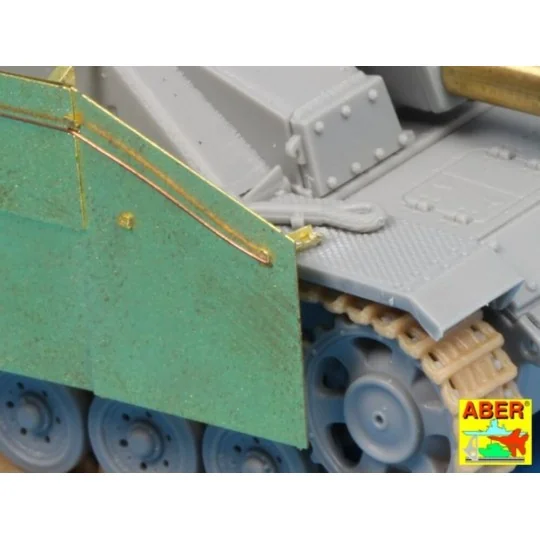 Side skirts for Stug. III-Early, 1/72 - Aber Models 72 A11