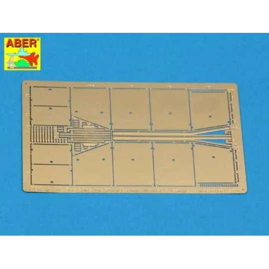 Side skirts for Stug. III-Early, 1/72 - Aber Models 72 A11