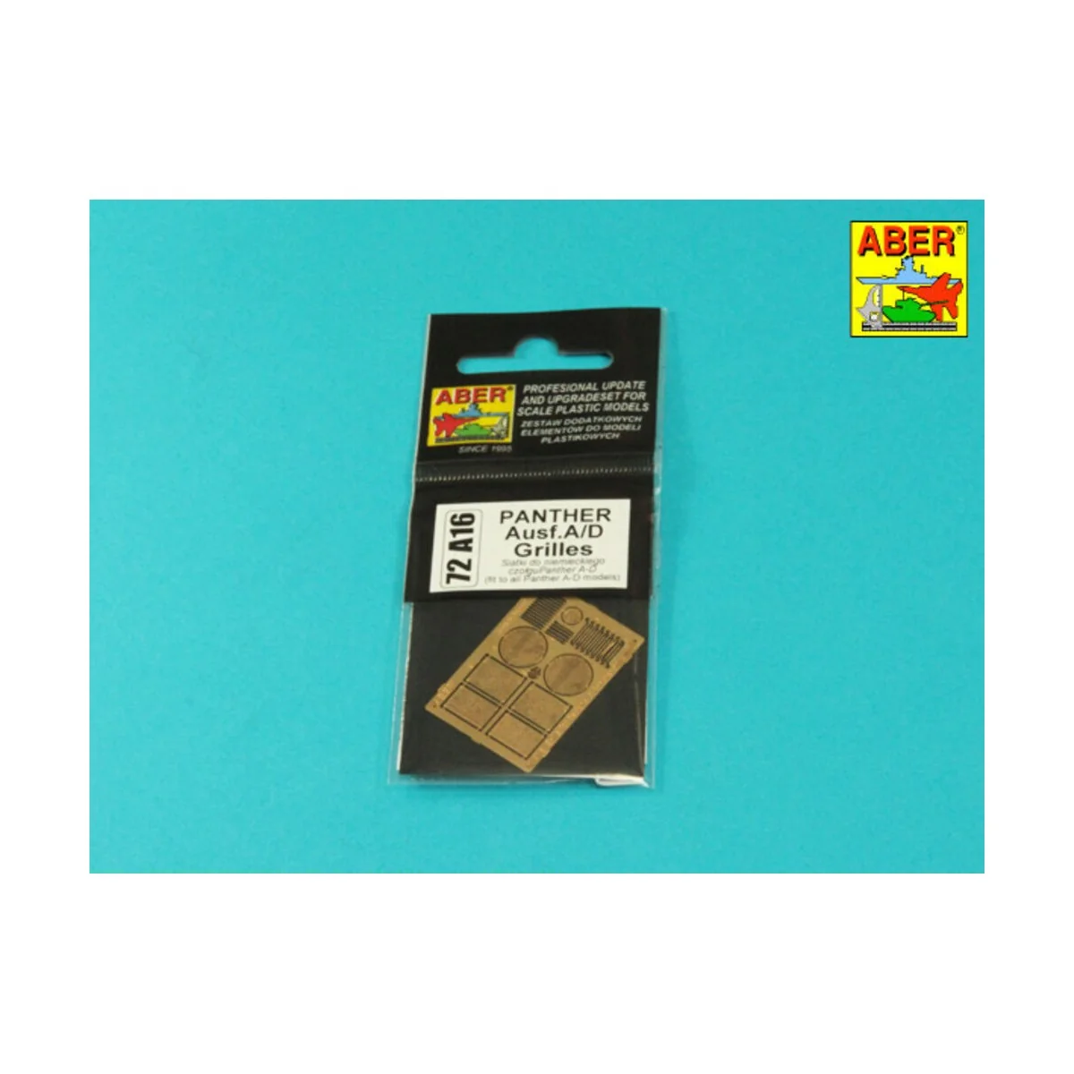 Panther, Ausf.A/D- Grilles, 1/72 - Aber Models 72 A16