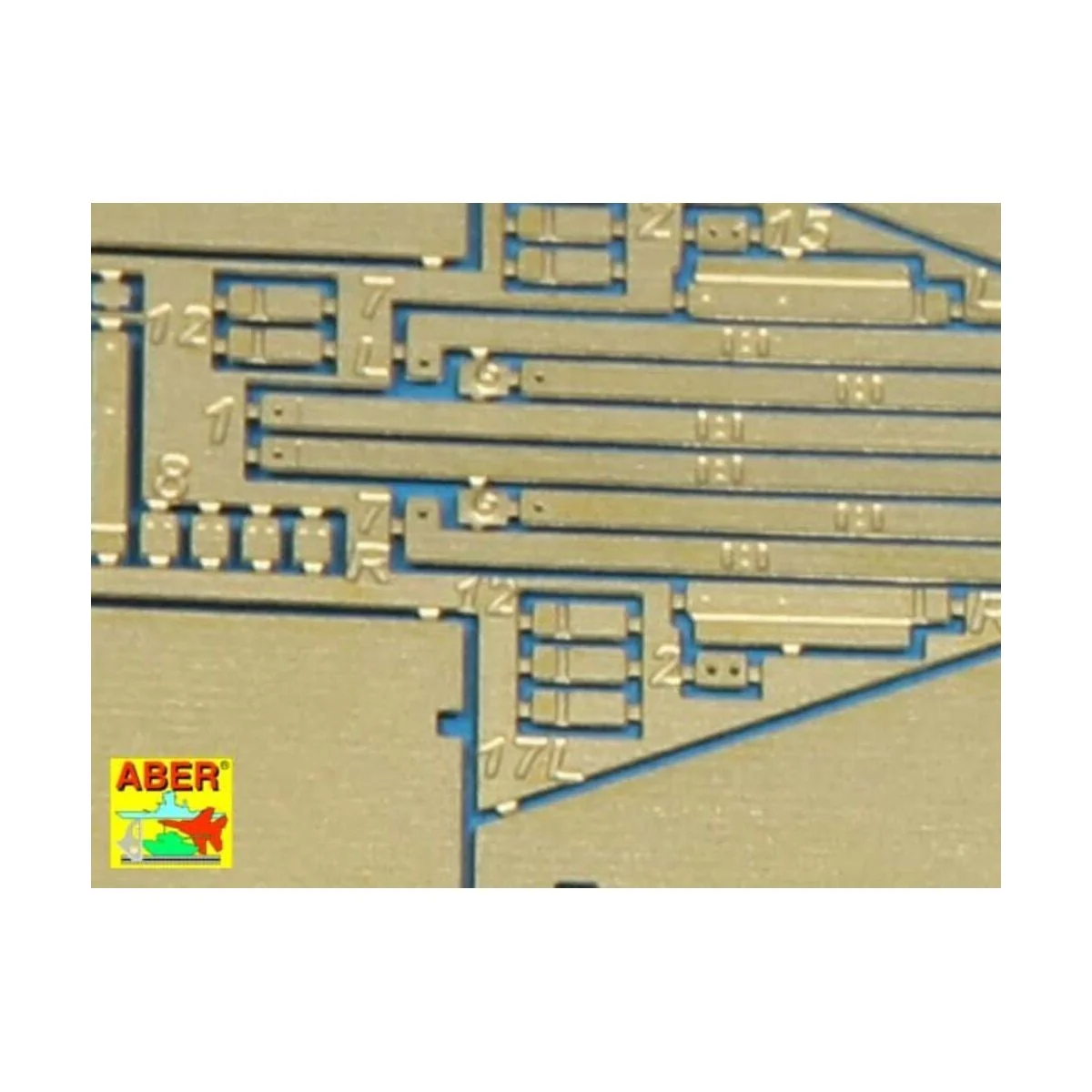 Side skirts for Stug. III-Early, 1/72 - Aber Models 72 A11