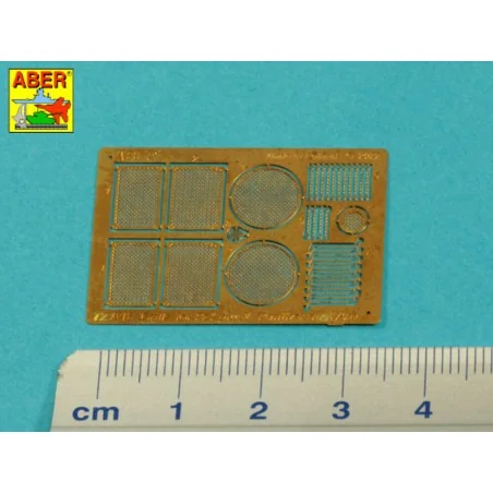 Panther, Ausf.A/D- Grilles, 1/72 - Aber Models 72 A16