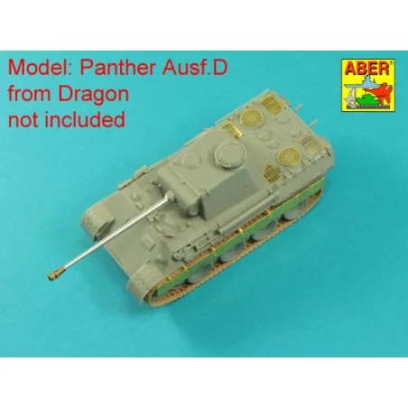 Panther, Ausf.A/D- Grilles, 1/72 - Aber Models 72 A16