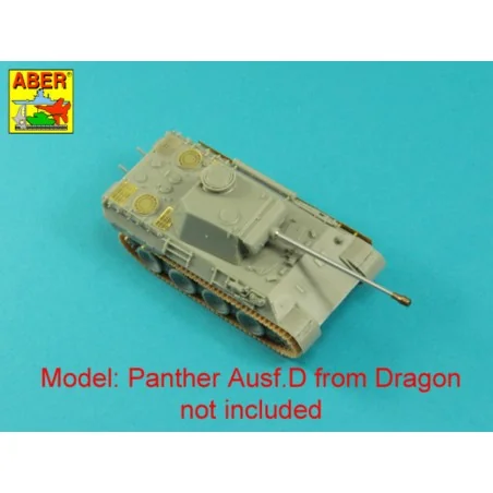 Panther, Ausf.A/D- Grilles, 1/72 - Aber Models 72 A16