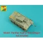 Panther, Ausf.A/D- Grilles, 1/72 - Aber Models 72 A16