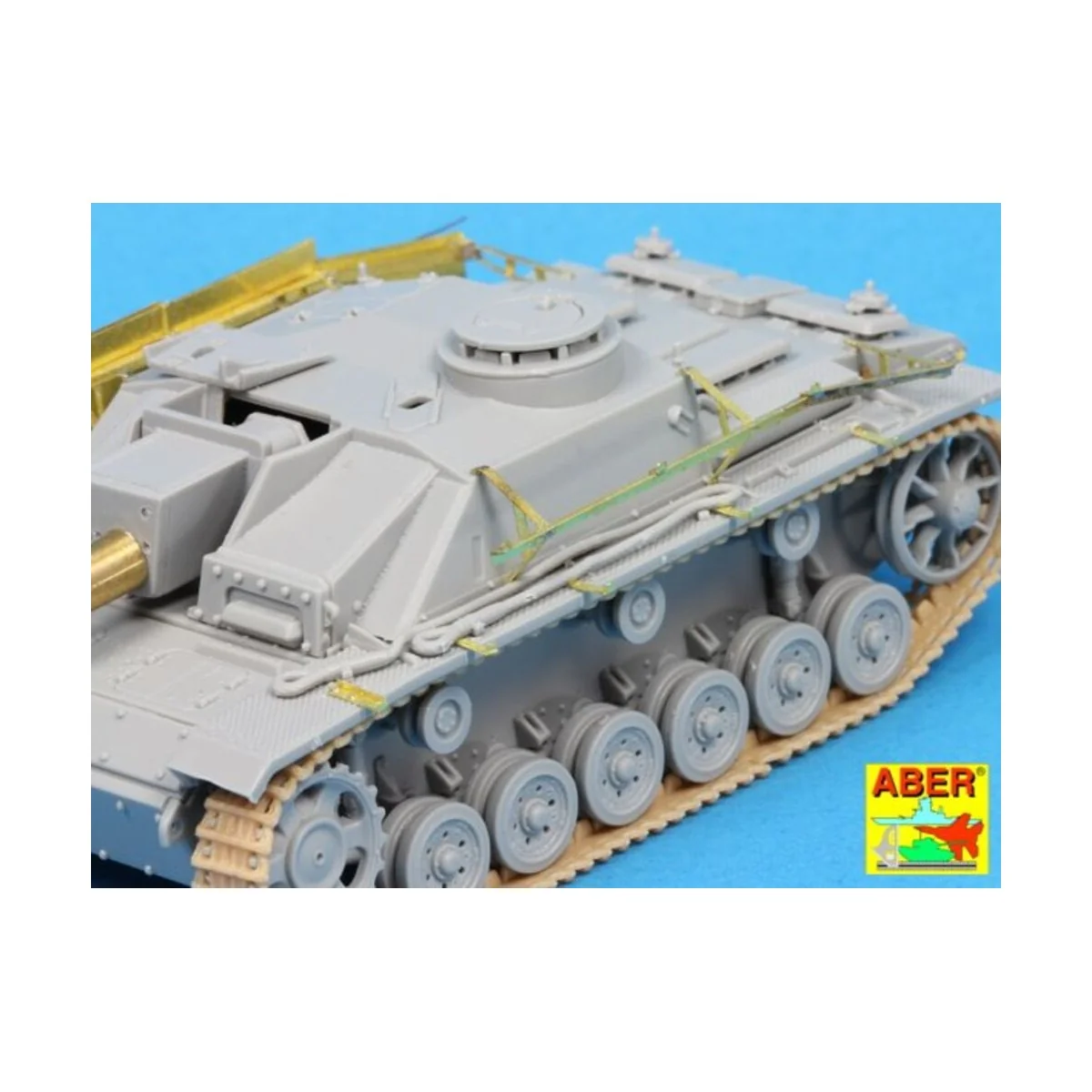 Side skirts for Stug. III-Early, 1/72 - Aber Models 72 A11