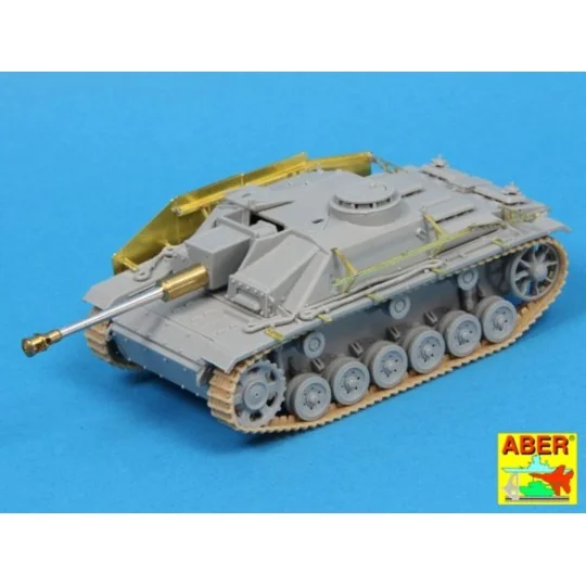 Side skirts for Stug. III-Early, 1/72 - Aber Models 72 A11