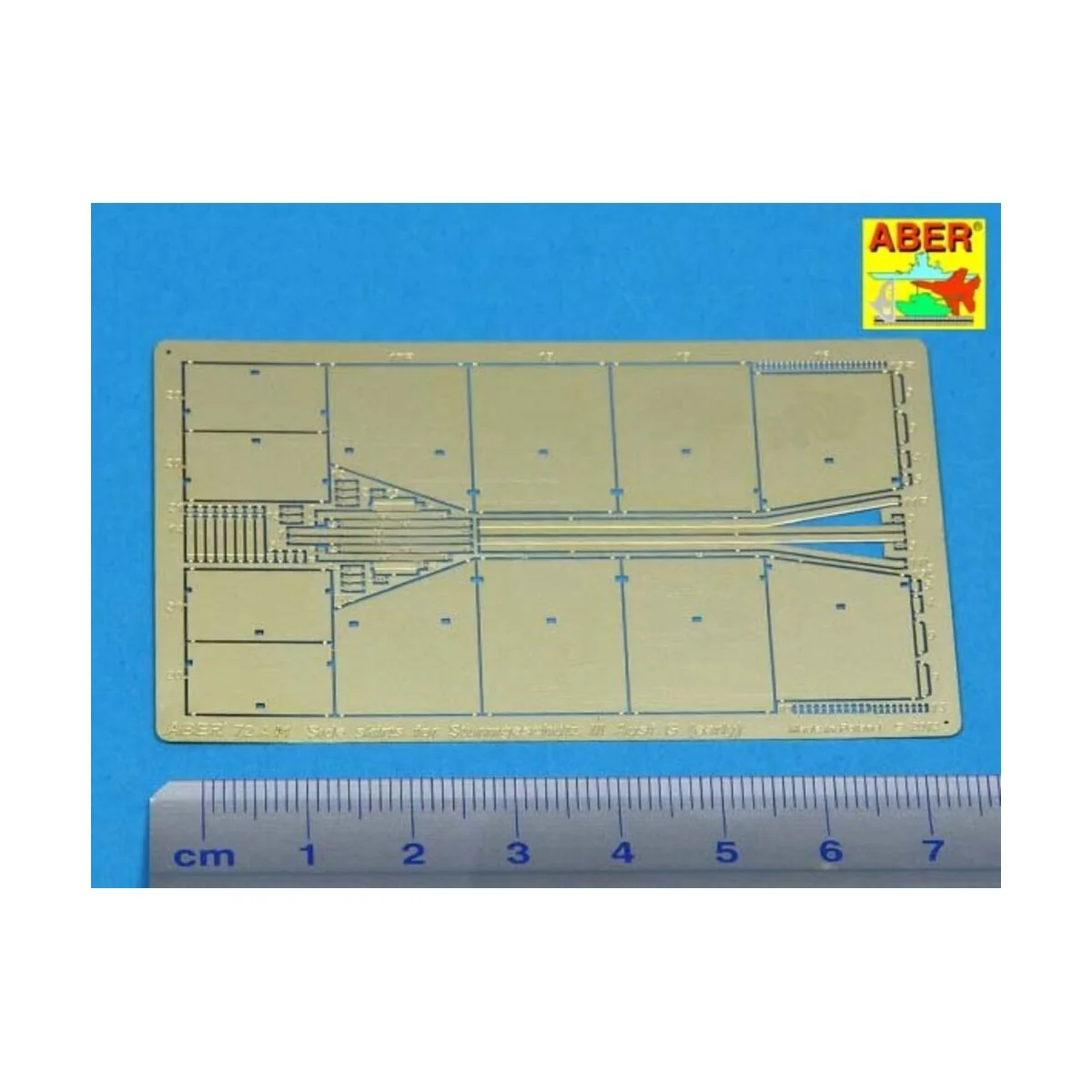 Side skirts for Stug. III-Early, 1/72 - Aber Models 72 A11