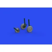 Su-27 wheels 1/48 for GREAT WALL HOBBY, 1/48 - Eduard Accessories 6...