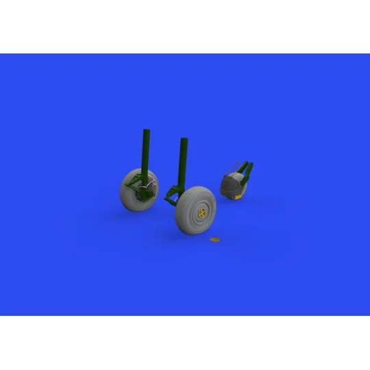 Su-27 wheels 1/48 for GREAT WALL HOBBY, 1/48 - Eduard Accessories 6...