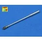 8, 80cm KwK 43L/70 German tank barrel for Tiger II, 1/72 - Aber Mod...