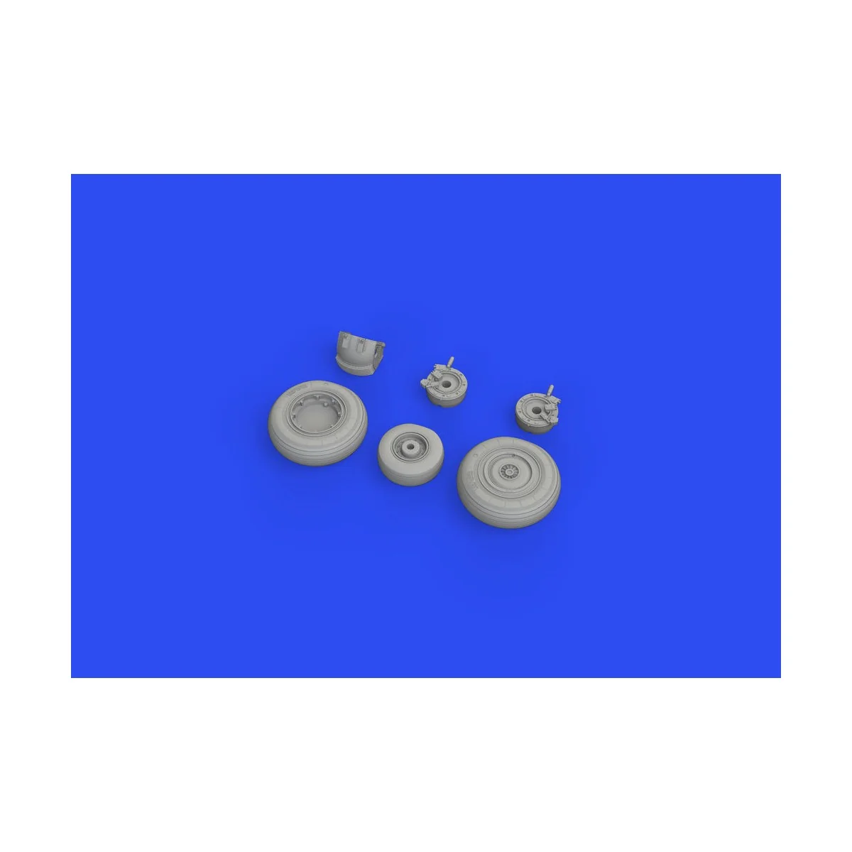 Su-27 wheels 1/48 for GREAT WALL HOBBY - Eduard Accessories 648653