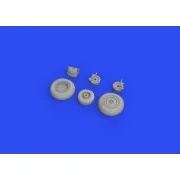 Su-27 wheels 1/48 for GREAT WALL HOBBY, 1/48 - Eduard Accessories 6...