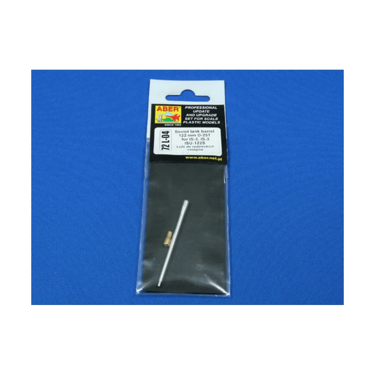 122mm D-25T Soviet tank barrel for IS-2, IS-3, ISU-122S, 1/72 - Abe...