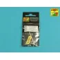 122mm D-25T Soviet tank barrel for IS-2, IS-3, ISU-122S, 1/72 - Abe...