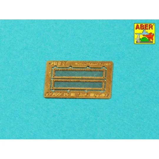 Grilles for Pz.Kpfw. III &Stug III, 1/72 - Aber Models 72 A22