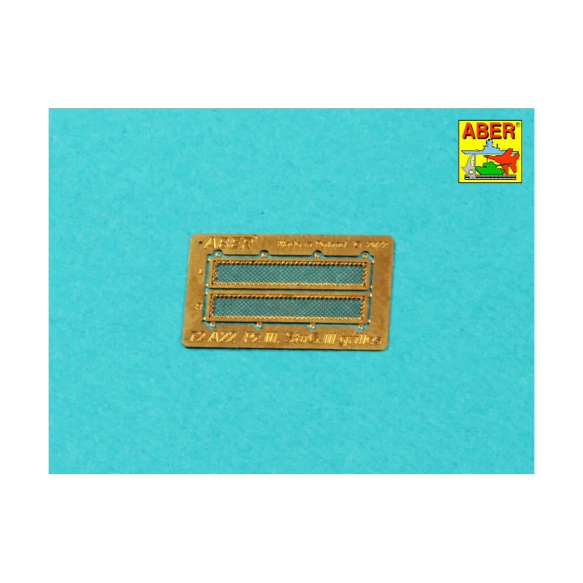 Grilles for Pz.Kpfw. III &Stug III, 1/72 - Aber Models 72 A22