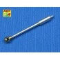 German 75 mm KwK 40 L/43 barrel for Pz.Kpfw. IV, Ausf F2, 1/72 - Ab...