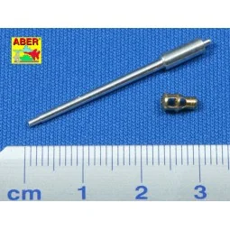 German gun barrel for Pz.Kpfw IV. Ausf, H, 1/72 - Aber Models 72 L-20 2