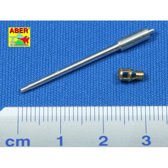 German gun barrel for Pz.Kpfw IV. Ausf, H, 1/72 - Aber Models 72 L-20