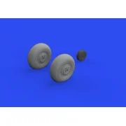 Lancaster B Mk.I wheels 1/48 for HKM, 1/48 - Eduard Accessories 648656