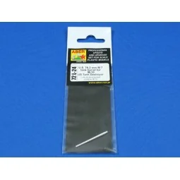 U.S. tank barrel for M10, 1/72 - Aber Models 72 L-24 2