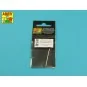German 75mm Pak 42L/70 gun barrel Jagdpanzer IV, 1/72 - Aber Models...