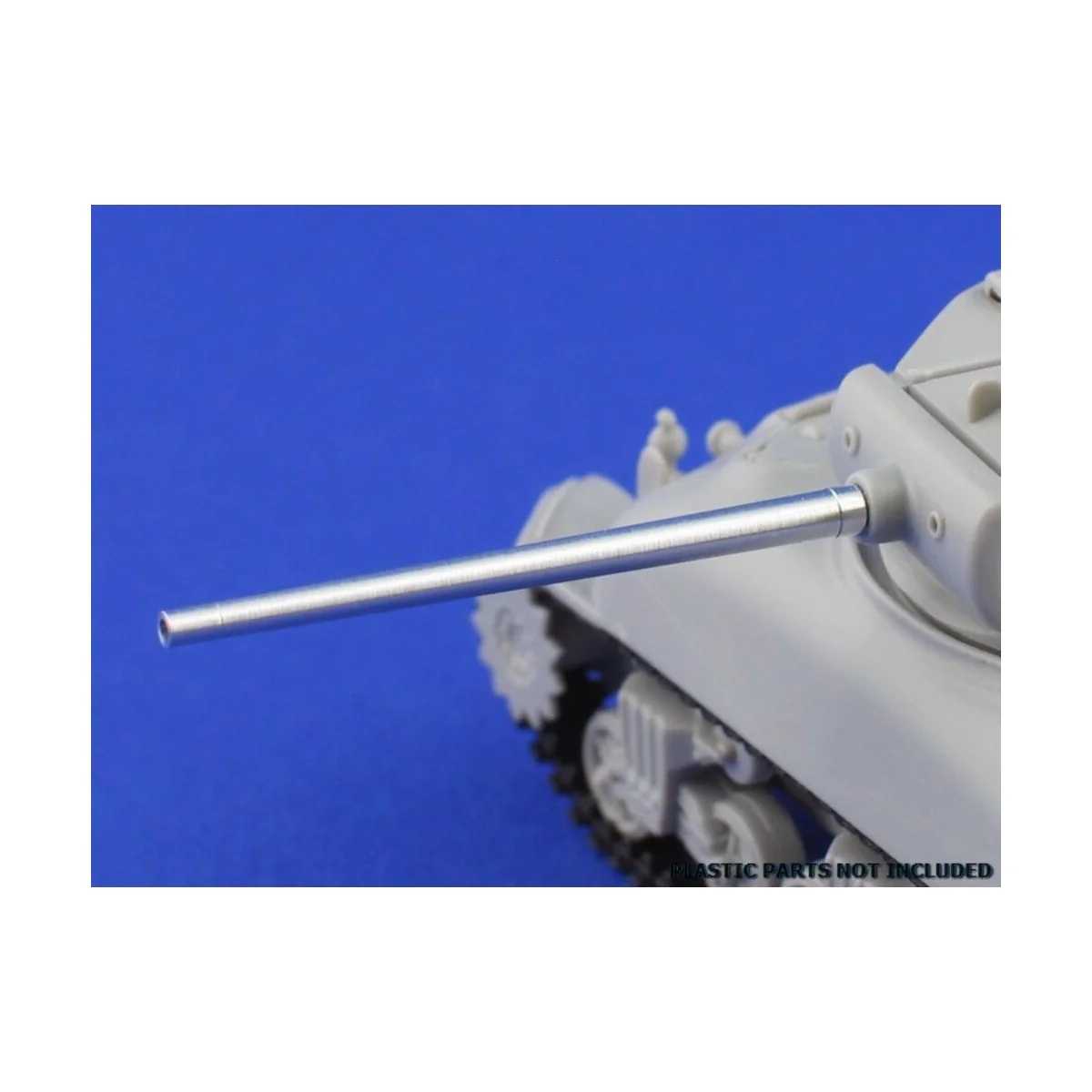 U.S.76 mm M1A1 tank barrel for Sherman M4A1 (76), 1/72 - Aber Model...