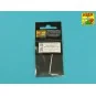 U.S.76 mm M1A1 tank barrel for Sherman M4A1 (76), 1/72 - Aber Model...