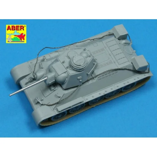Soviet 76, 2mm ZiS-5/F-34 tank barrel for KV-1 late & T-34/76, 1/72...