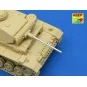 Set 0f 5 Barrels for Tank MG 34, 1/72 - Aber Models 72 L-33