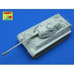 8, 8 cm barrel for Tiger II early Porsche, 1/72 - Aber Models 72 L-36 2