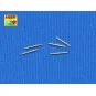 Set 0f 5 Barrels for Tank MG 34, 1/72 - Aber Models 72 L-33