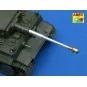 Set 0f 5 Barrels for Tank MG 34, 1/72 - Aber Models 72 L-33
