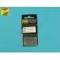 Set 0f 5 Barrels for Tank MG 34, 1/72 - Aber Models 72 L-33