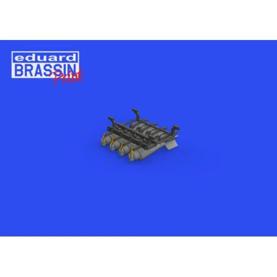 Sopwith Camel 20lb bomb carrier for EDUARD, 1/48 - Eduard Accessori...