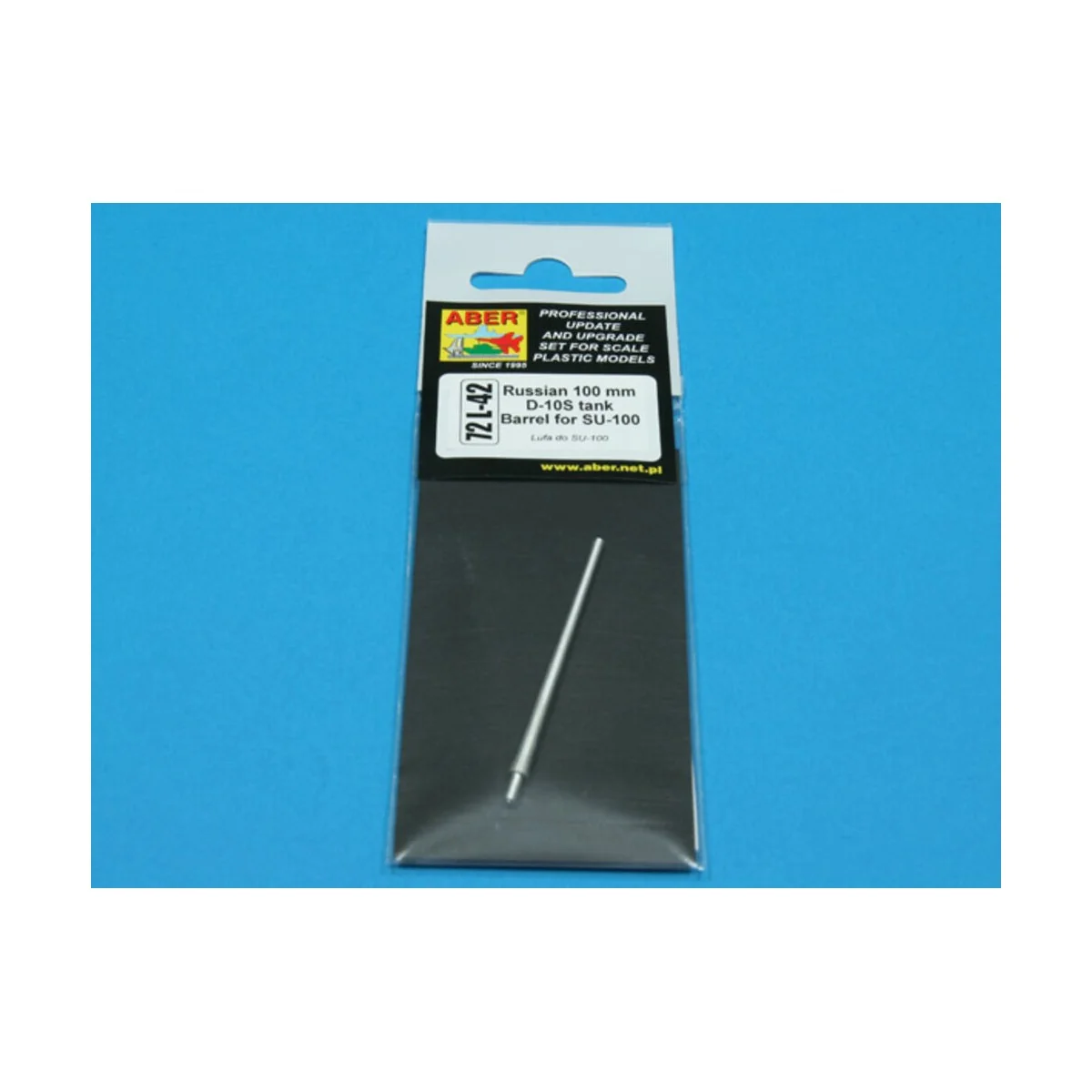 Russian 100 mm Barrel for SU-100, 1/72 - Aber Models 72 L-42