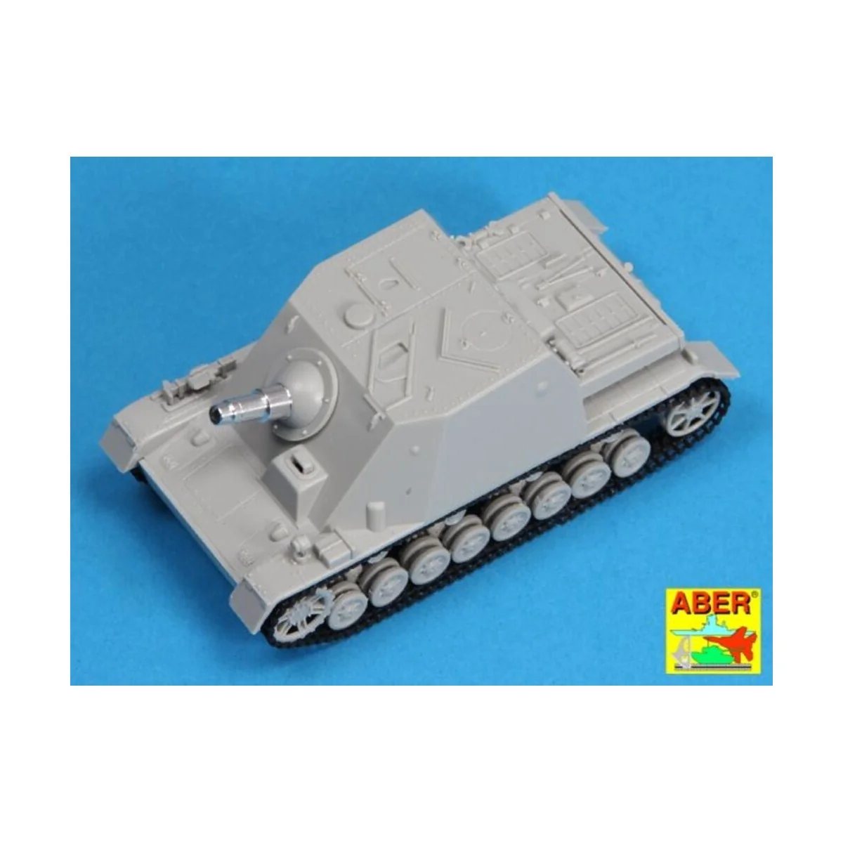 15cm Barrel for BRUMBAR- middle/late version, 1/72 - Aber Models 72...