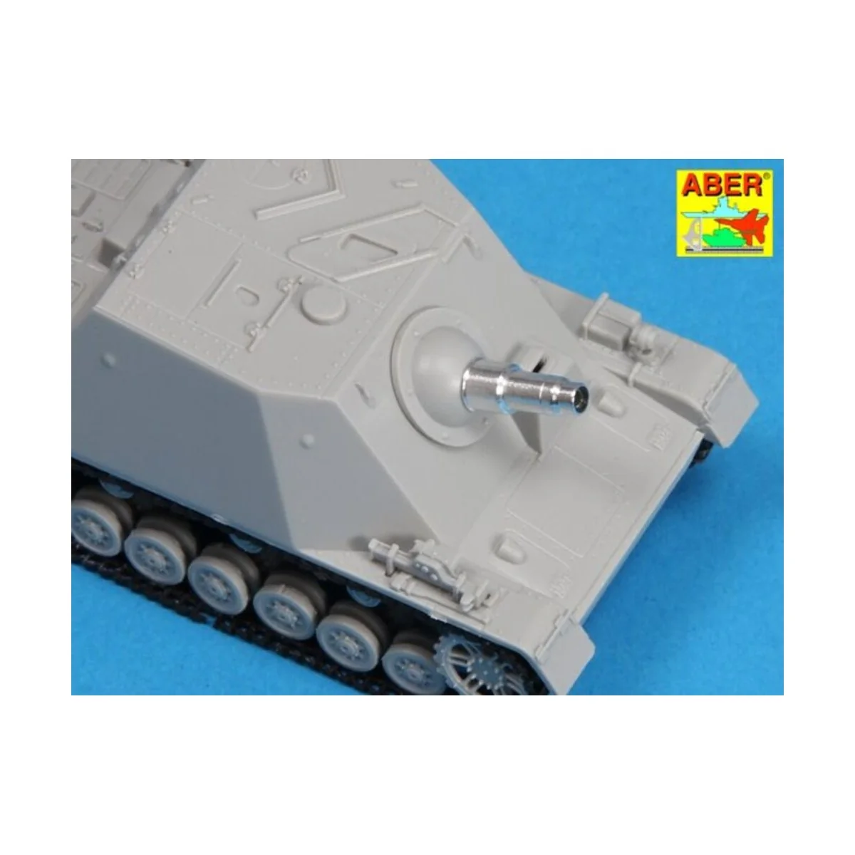 15cm Barrel for BRUMBAR- middle/late version, 1/72 - Aber Models 72...