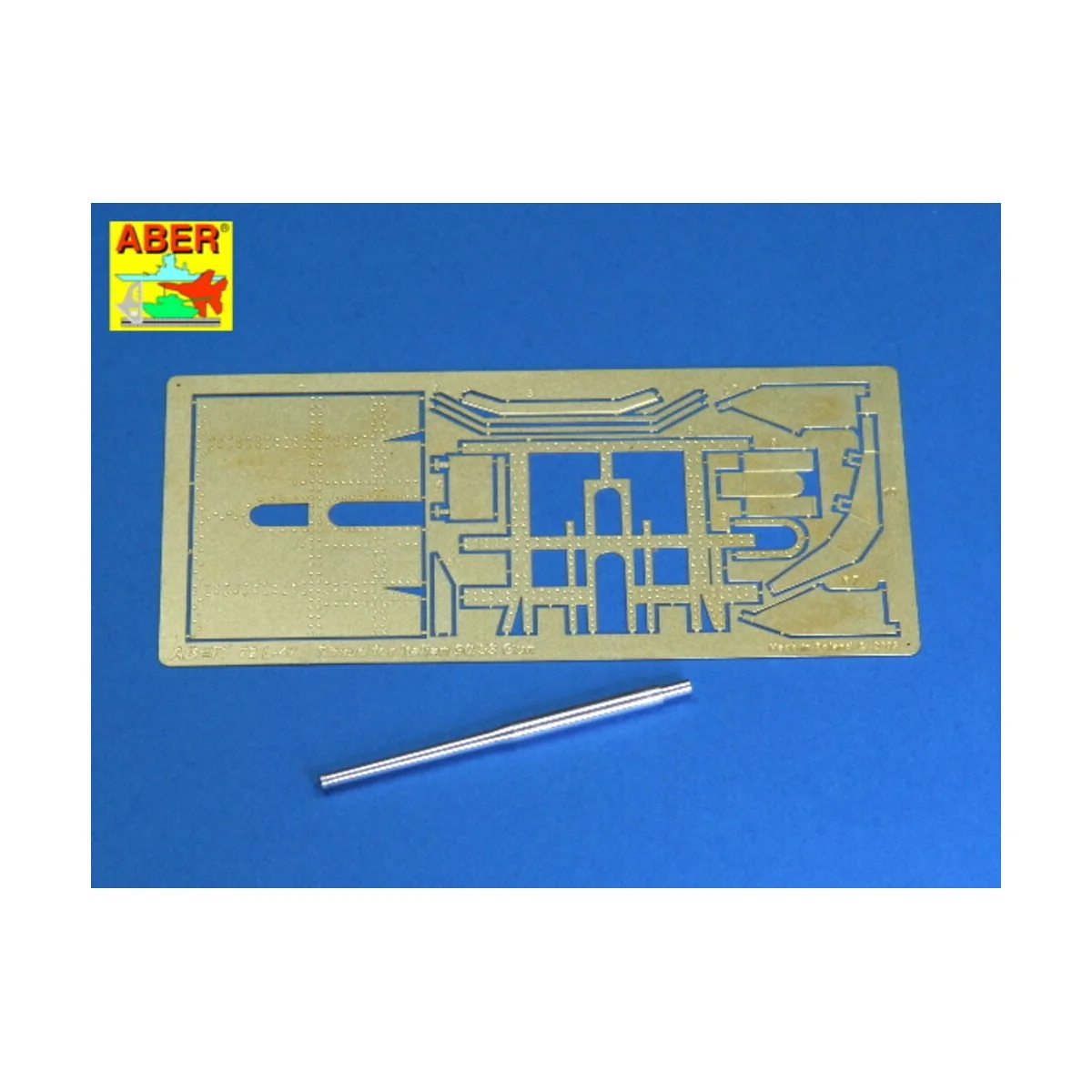 Italian barrel for 90/53 with shield, 1/72 - Aber Models 72 L-47