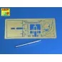 Italian barrel for 90/53 with shield, 1/72 - Aber Models 72 L-47